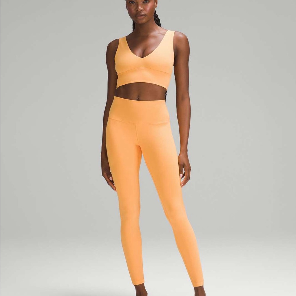 || LULULEMON HIGH RISE MANGO DREAM LEGGINGS🧡